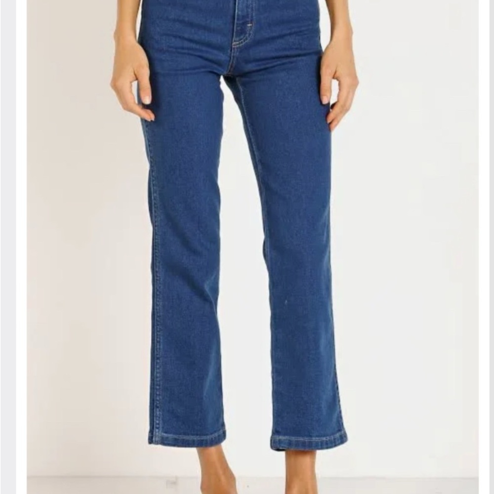Wrangler Heritage Fit High-rise Straight Leg Jeans -24